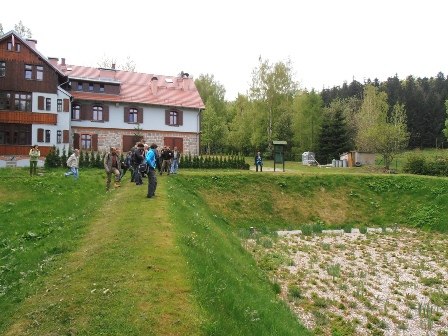 Die pflanzliche Kläranlage reinigt das Abwasser der gesamten Ökostation »Storczyk«. Foto: C.Dressler