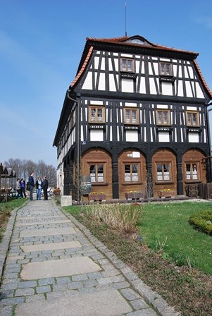 Das Stellmacherhaus »Zagroda Kołodzieja« in Zgorzelec. Foto: C. Miersch, EkoConnect