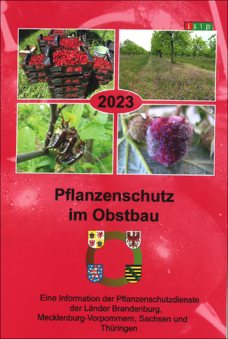 Deckblatt der Broschüre Pflanzenschutz im Obstbau