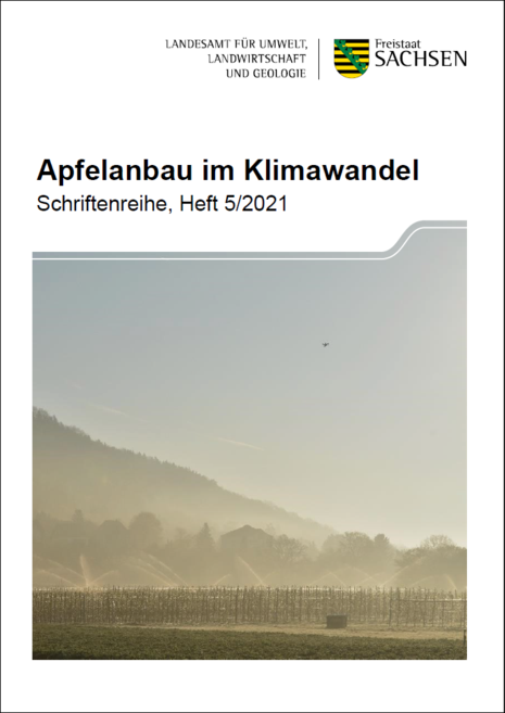 Titelbild zum Projekt: Apfelanbau unter dem Klimawandel